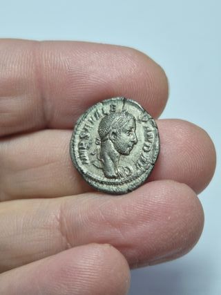 BONITO DENARIO PLATA ALEJANDRO SEVERO 2,97 GR A832