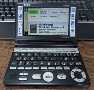 Diccionario Electrónico Casio EX-Word EW-S4000EP