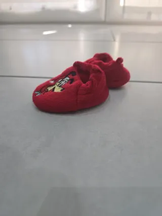 Scarpine Disney Pluto Natale Rosse Tg Unica