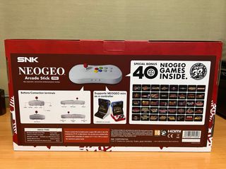 SNK Neo Geo Stick Pro Edición Navidad