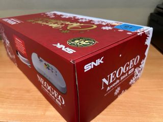 SNK Neo Geo Stick Pro Edición Navidad