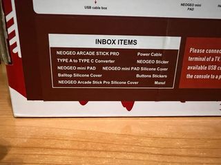 SNK Neo Geo Stick Pro Edición Navidad