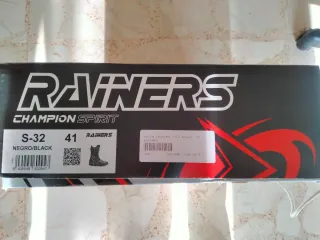 Botas de moto Rainers negras