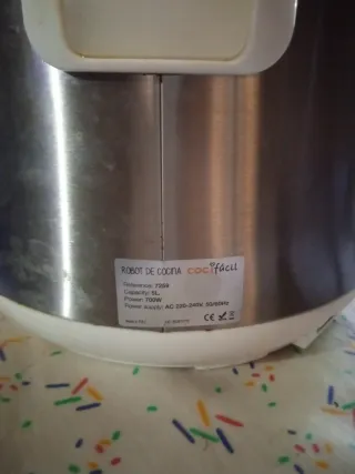 Olla Arrocera Cocina Robot Vapor