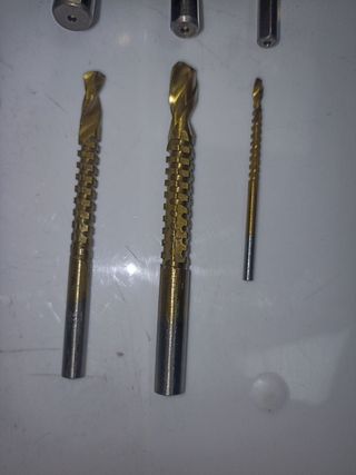 6 brocas de metal