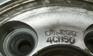 133423 8200022736 llanta renault laguna (b56) *