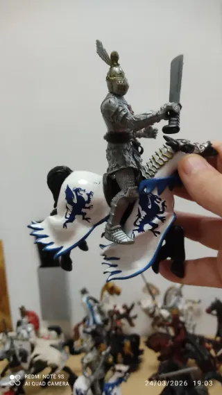 Figuras Papo schleich Caballeros Medievales