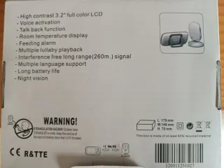 Cámara Vigilancia Bebé VB603