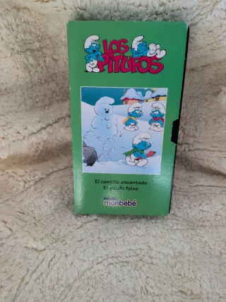 Películas VHS Los pitufos