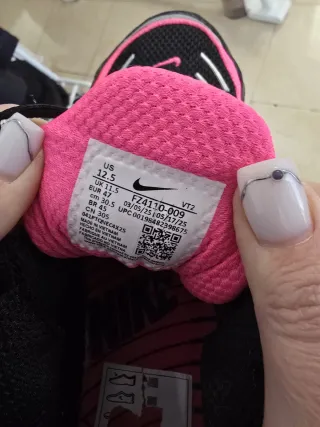 Nike Air Max TL 2.5 Negro Rosa Totalmente Nuevas