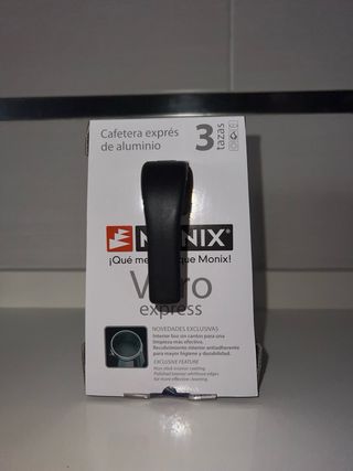 Cafetera Monix Vitro Express 3 tazas
