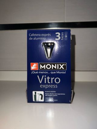 Cafetera Monix Vitro Express 3 tazas