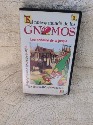 Lote 4 Películas VHS Infantiles (Español)