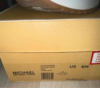 Zapatillas Michael Kors Marrones y Blancas