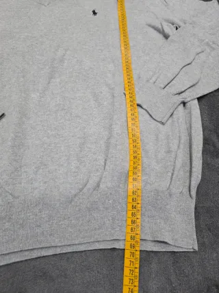 Maglione Polo Ralph Lauren V-neck Grigio M Origina