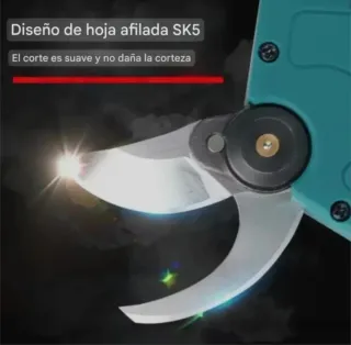 Tijeras Podar Eléctricas Recargables (2 Baterías)