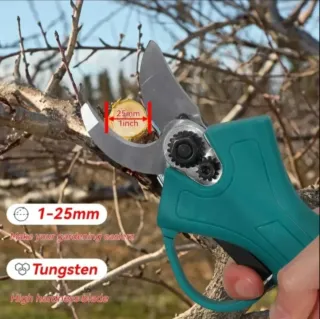 Tijeras Podar Eléctricas Recargables (2 Baterías)