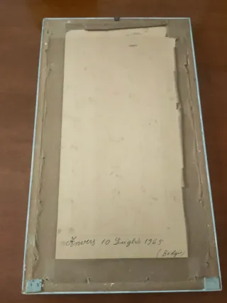 Litografia Jacky Boy Myrle Medeiros 1965