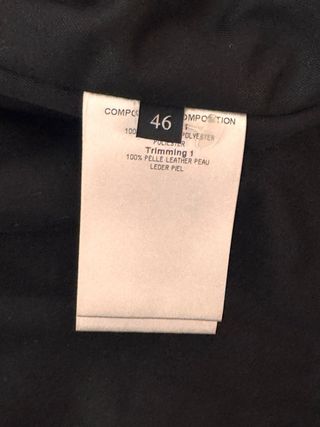 Chaqueta Biker Gucci Hombre Negra