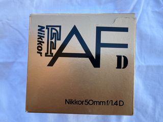 Objetivo Nikon Nikkor 50mm 1:1.4 D -