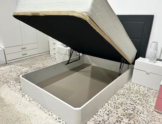 Canapé abatible + Colchón Excellent 135cm