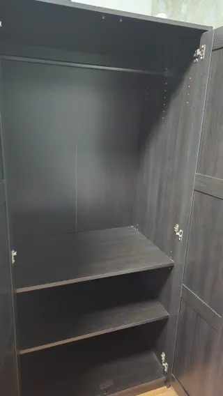 Armario Ikea RAKKESTAD Negro