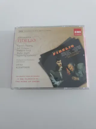 CD Beethoven Fidelio EMI Classics 2CD