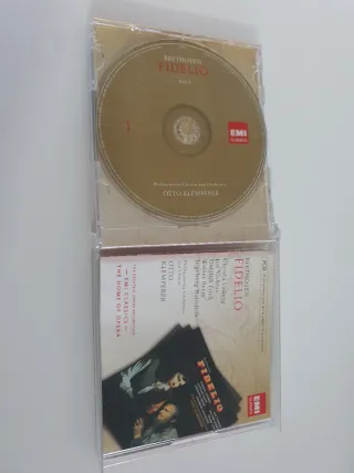 CD Beethoven Fidelio EMI Classics 2CD