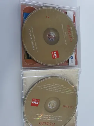 CD Beethoven Fidelio EMI Classics 2CD