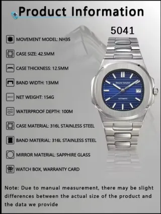 Reloj Automático Dwayne Campbell