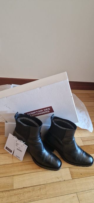 Botines Comptoir Negros Talla 38