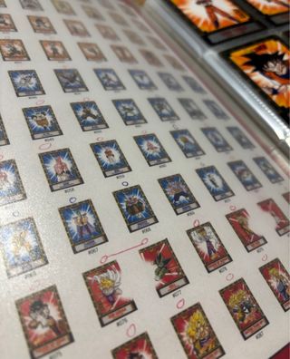 Álbum COMPLETO Dragon Ball Z Fusion Panini