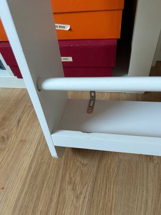 Estantería infantil blanca