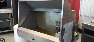 Campana extractora de acero inoxidable