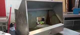 Campana extractora de acero inoxidable