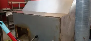 Campana extractora de acero inoxidable