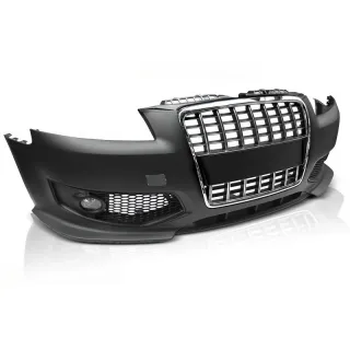 Paragolpes delantero Audi A3 8P tipo S3 con Parril