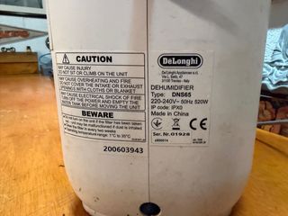 Deshumidificador DeLonghi