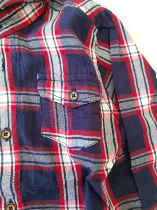 Camicia bimbo 18-24 mesi a quadretti