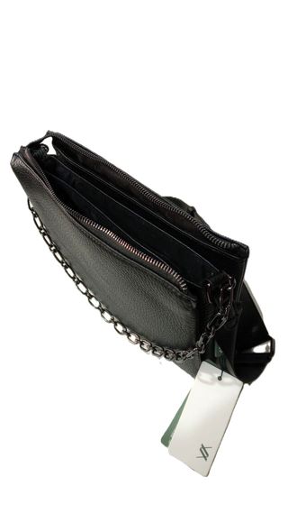 Borsa VerdeFashion Donna Ecopelle Nera