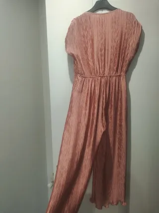 Mono plisado rosa Zara