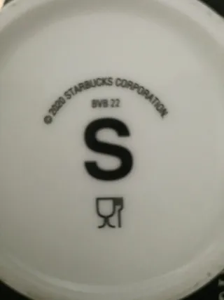 Taza Blanca Starbucks