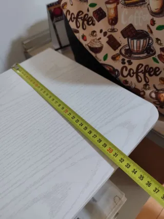 Mueble auxiliar cocina blanco no ago envío.