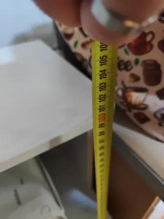 Mueble auxiliar cocina blanco no ago envío.