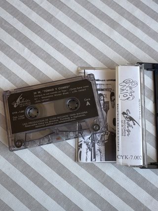 Cinta de cassette Tomad y Comed