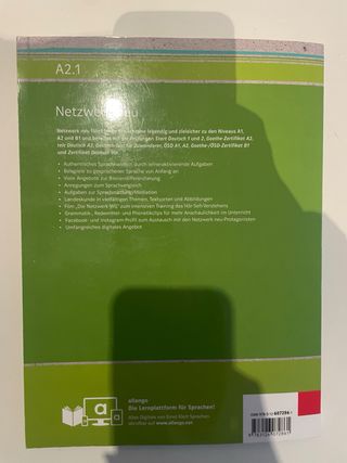 Netzwerk neu a2.1, libro del alumno y de ejerci...