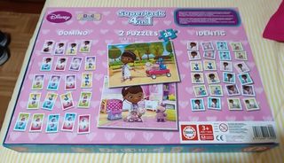 Juego Mesa y Puzzle Disney Princesas Doc