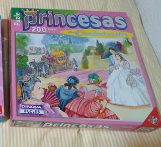 Juego Mesa y Puzzle Disney Princesas Doc