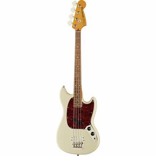Squier Fender Mustang Bass Blanco