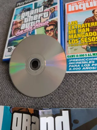 Lote 3 Juegos PS2: GTA Vice City, GTA III, GTA San